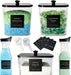 3+2 Pack Laundry Pods Containers & Dryer Sheet Holder & Laundry Detergent Dispenser, Laundry Room Organization and Stora