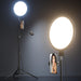 10.2" Ring Light with 69" Tripod Stand and Phone Holder Kit, Full-Screen Zoom Light for Video Recording, Makeup, Live St