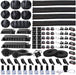 311Pcs Cable Management Organizer Kit 4 Cable Sleeve Split