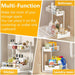 Under Kitchen Sink Organizers and Storage, White, 2 Pack