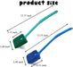 Aquarium Cleaning Brush - 2 PCS Fish Tank Cleaning Brush Double-Sided Sponge Brush Long Handle Fish Tank Scrubber for Aq