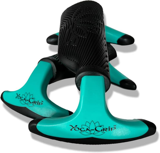 Premium Quality Wrist Alignment Yoga Blocks to Eliminate Wrist Pain in All Poses - Great for Yoga, Pushups and Pilates. 