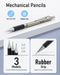 6PCS Art Mechanical Pencil Set, 0.5/0.7/0.9/2mm Point