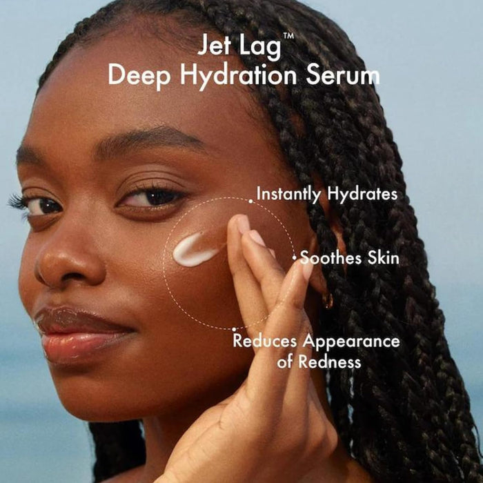 Jet Lag™ Essentials - Mini Hydrating Skin Care Set With Jet Lag™ Mask, Eye Patches, Deep Hydration Face Serum & Hydratio