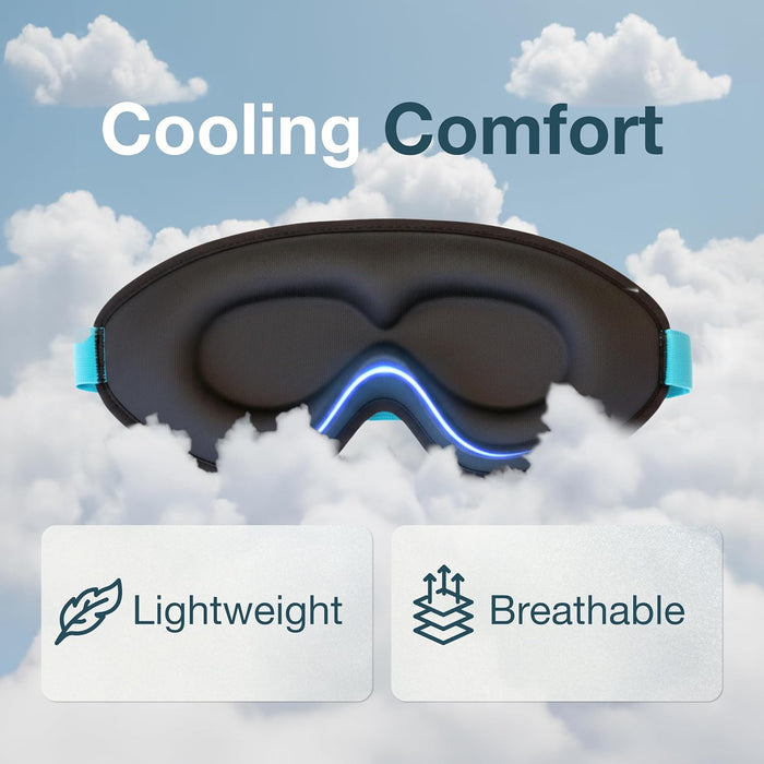Sleep Mask for Men and Women, 3D Blackout Eye Masks for Sleep