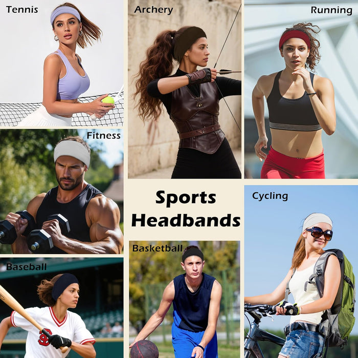 Headbands for Women Wide Fashion Sports Hair Bands
