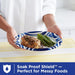 Large Paper Plates, 10 Inch, Heavy Duty Disposable Plates