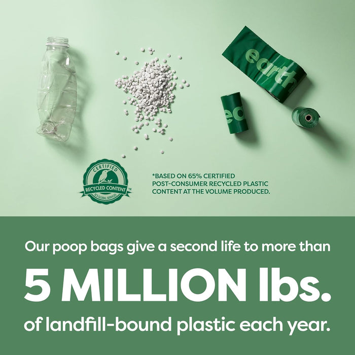 Dog Poop Bags on Refill Rolls, 270 Bags, Lavender