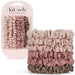 Satin Scrunchies for Women | For All Hair Types Terracotta, 6pcs