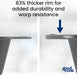 Nonstick Carbon Steel Baking Pan & Raised Wire Rack, 15x10.5-Inch