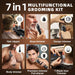 7-in-1 Beard Trimmer for Men, Electric Razor Shaver, Men Grooming Kit
