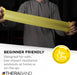 Resistance Bands Set, Elastic Bands for Exercise & Physical Therapy, Strength Training for Upper & Lower Body Fitness