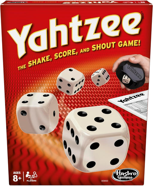 Yahtzee Game, Fast-Playing Dice Games for Kids, Teens, and Adults, Strategy Games, Family Games for Kids, 2 or More Play