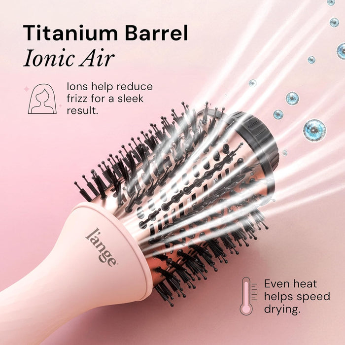 Le Volume 2-in-1 Titanium Blow Dryer Brush | Frizz Control Blowout Hair Dryer Brush for Drying and Styling | Volumizing 