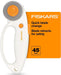 Fiskars 45mm Loop Rotary Cutter for Fabric, Arts, Crafts, Sewing