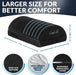 Foot Rest for Under Desk at Work – Adjustable Height Memory Foam Foot Stool for Under Desk, Office Chair & Gaming Chair 
