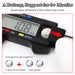 Digital Caliper, Upgraded Calipers 6 inch, Measuring Tool, Electronic Ruler, with Large LCD Screen, Auto-Off Feature, In