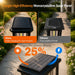 Solar Pathway Lights Outdoor 8 Pack, Bright Solar Garden Lights