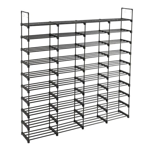 Ten-Tier High-Capacity Shoe Rack