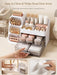Large Makeup Organizer for Vanity Countertop, White