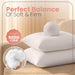 18x18 Pillow Inserts, White Throw Pillows for Couch, 2 Pack