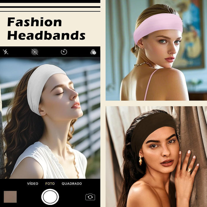 Headbands for Women Wide Fashion Sports Hair Bands