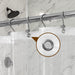 Oeko-tex Certified Shower Curtain Liner Standard Size, Clear