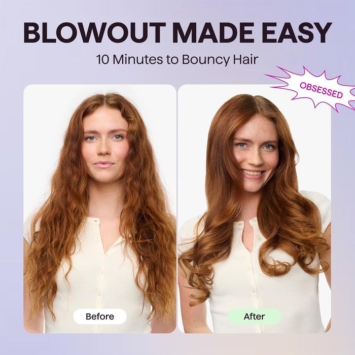 5 in 1 Curling Iron with Thermal Brush,Flat Iron,Versatile Styling