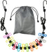 Retractable Portable Travel Clothesline Camping Clothing Line with 12 Clips