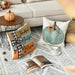 Fall Pumpkin Home Sweet Home Throw Pillow Covers, 18 x 18 Inch Autumn Thankful Grateful Blessed Harvest Floral Decoratio