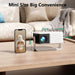 Y3 Mini Projector, Ultra-Compact 317g, 360° Stand, Auto Keystone
