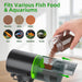 Automatic Fish Feeder for Aquarium: One-Touch Easy Setup & 3 Timers