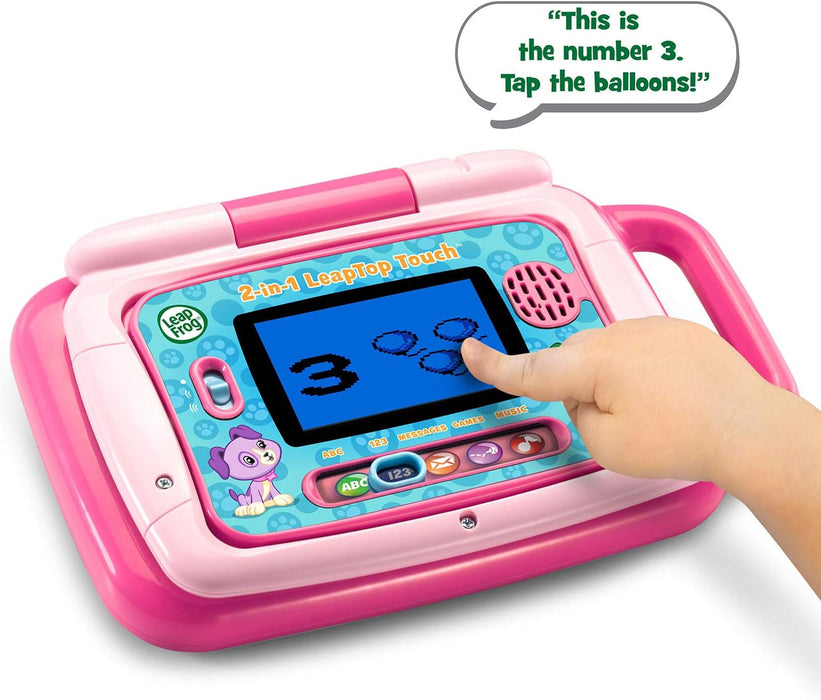 2-in-1 LeapTop Touch, Pink