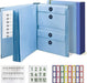 Document Organizer,File Organizer for Paper,Important Documents for Office and School,in Case I Go Missing Binder(Blue,2In Thick)