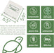 100% Compostable Food Storage Bags, Sandwich Size 150 Pack, Eco-Friendly Freezer Bags, Resealable, Heavy-Duty, Reusable, Leak Resistant, Off-White, Food Grade by
