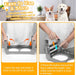 Elevated Dog Bowls for Small Medium Dogs, 3 Height Adjustable Raised Stand with 2 Thick 6" Stainless Steel Food Bowls, Non-Slip Feeder Adjusts to 2.75", 6", 7.5", Grey