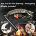Survival Fire Starter, 4 Inch Ferro Rod, Flint Fire Starters