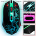 Gaming Keyboard and Mouse and Mouse pad and Gaming Headset, Wired LED RGB Backlight Bundle for PC Gamers and Xbox and PS