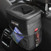 Car Trash Can, Leakproof Car Organizer, 2-Gallon, Black