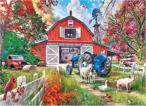 Kodak Premium Big Country Barn 1000 Piece Jigsaw Puzzle for Adults