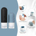 18pack Travel Bottles for Toiletries,TSA Approved Silicone Travel Containers for Toiletries,Leak Proof Refillable Liqus 