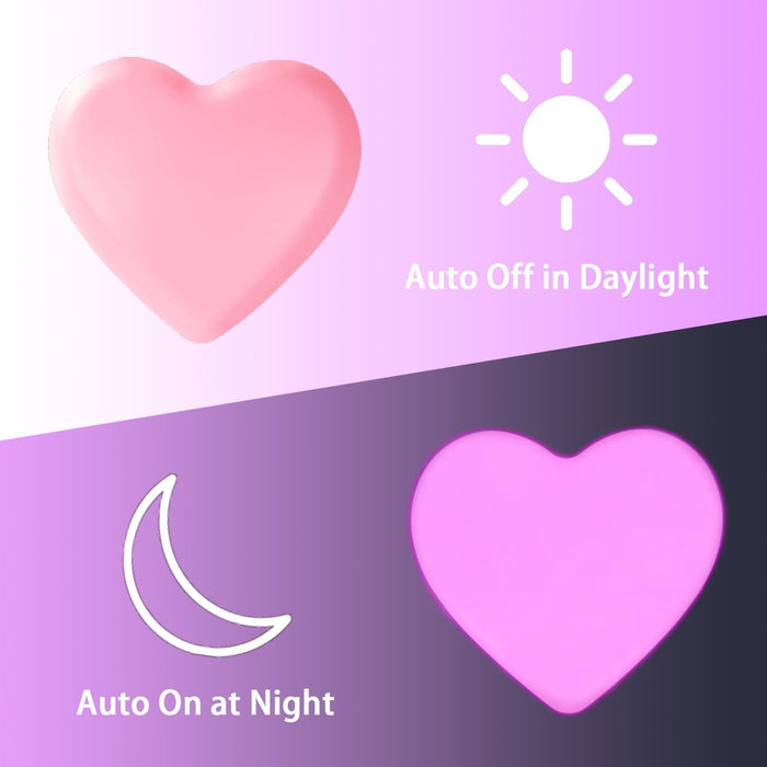 Night Lights Plug into Wall, LED Night Light for Kids, Cute Nightlight with Auto Dusk to Dawn Sensor, LED Nightlight wit
