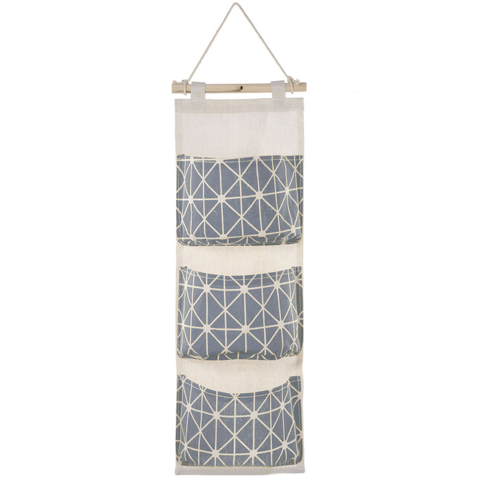 Three-Pocket Hanging Storage Organizer