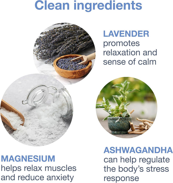Restful Magnesium Sleep Spray, Lavender & Ashwagandha Spray