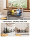 Sponge Holder for Kitchen Sink, Sink Caddy with Stone Drying Mat