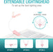 14 LED Rechargeable Book Light for Reading at Night