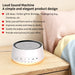 Sound Machine Night Light White Noise Machine with 30 Soothing Sounds 12 Colors Night Light Sleep Machine for Baby Kids Adults Brown Pink Nosie Machine with 32 Volume Levels for Office Home Travel