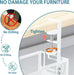 Under Desk Cable Management Tray, No Drill Mesh Cable Tray Cord Organizer