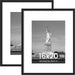 16x20 Picture Frame, Wall Gallery Frames Set of 2, Black