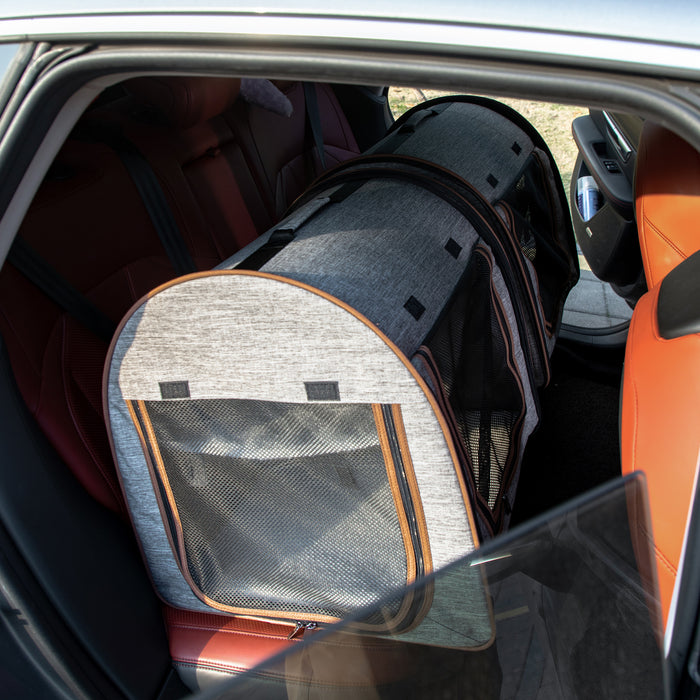 Two-Compartment Soft Pet Carrier
